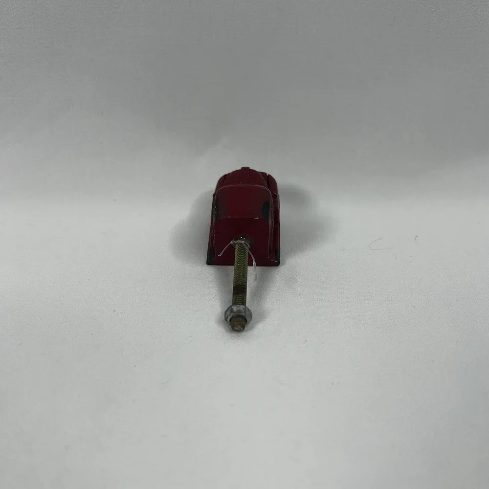 New‎ Polyresin Vintage Red Truck Handle Dresser Cabinet Door Drawer Pull